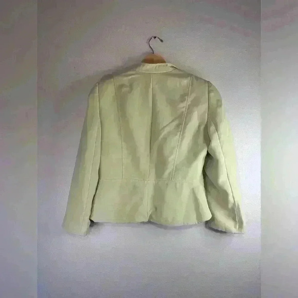 Tahari Petite Blazer | Light Neon Green | 8P - Picture 2 of 4